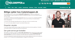 Desktop Screenshot of cykelshoppen.dk